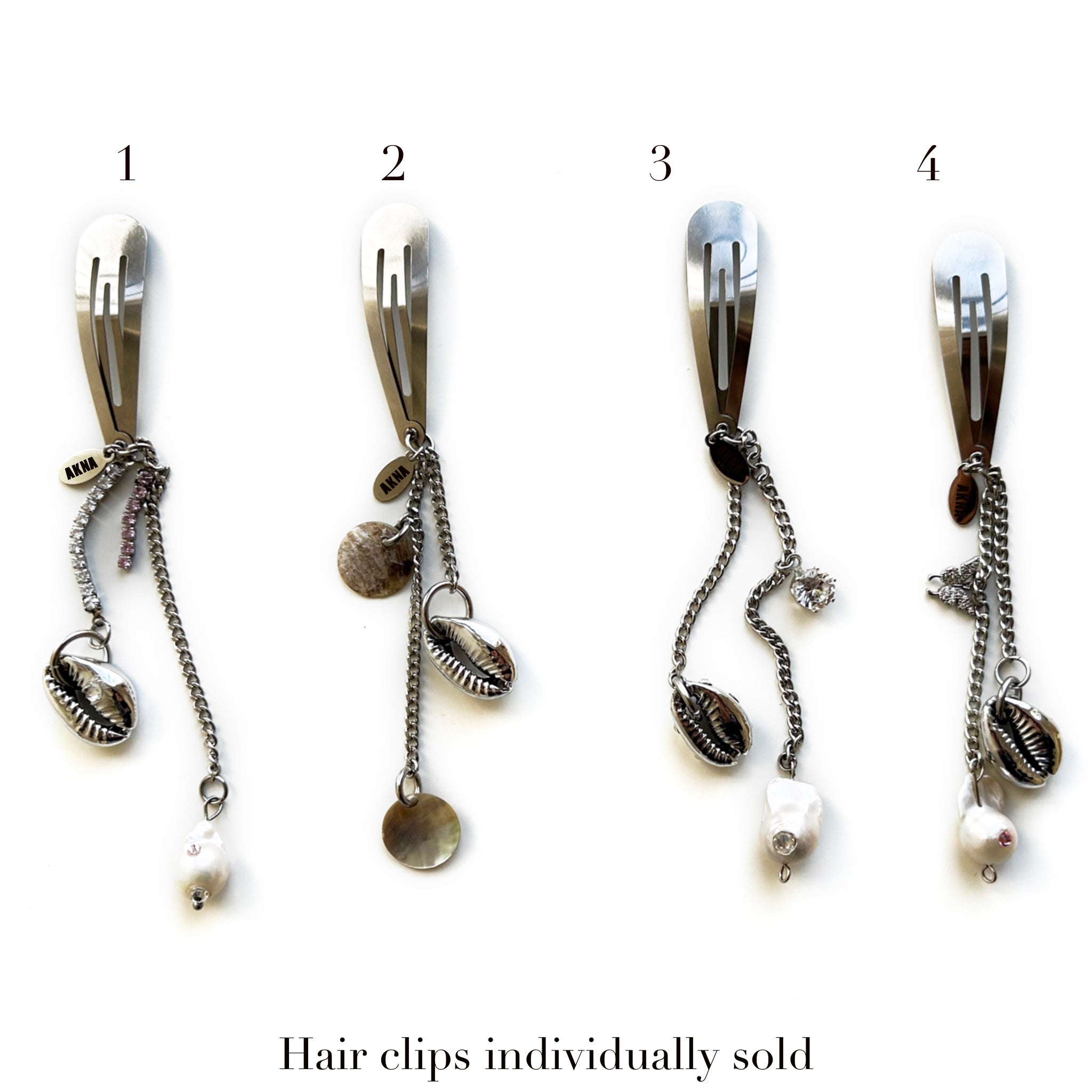 Charm Hair Clips